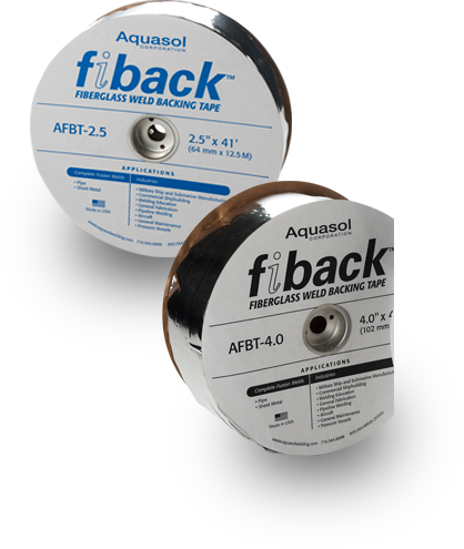 Fiback Fiberglass Weld Backing Tape